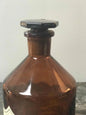 Amber Glass Bottle with Stopper