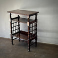 Ebonized Oak End Table by Liberty and Co.