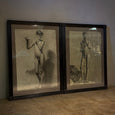 Pair of Academic Charcoal Drawings