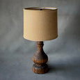 Large Wooden Lamp