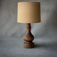 Large Wooden Lamp