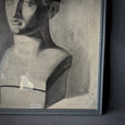 Charcoal Drawing of A Bust