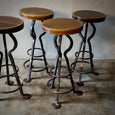 Set of Iron Stools