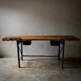 Metal and Wood Work Desk