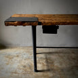 Metal and Wood Work Desk