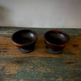 Pair of Lignum Vitae Bowls