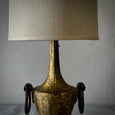 Brass and Iron Lamp