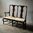 George II Chair Back Settee
