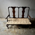 George II Chair Back Settee