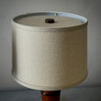 Pair of Painted Wood Lamps