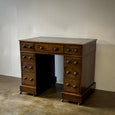 Leather Topped Desk in Walnut
