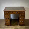 Leather Topped Desk in Walnut
