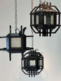 Brutalist Iron Lanterns