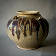 Drip Glazed Pot