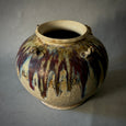 Drip Glazed Pot