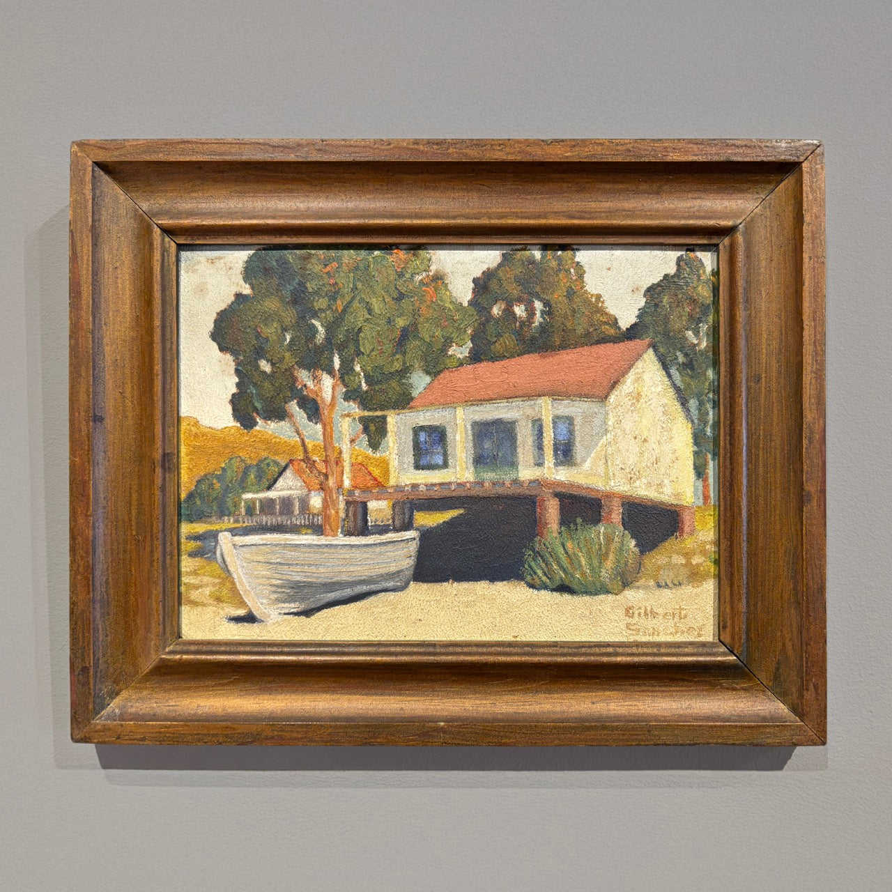 Boathouse by Gilbert Sanchez