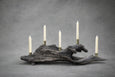 Driftwood Five-Light Candle Holder