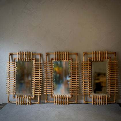6 Bamboo Mirrors