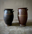 Pair of Large Stoneware Pots